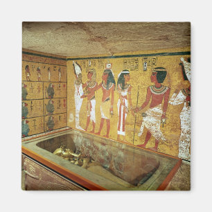 Die Grabkammer im Grab von Tutankhamun Magnet
