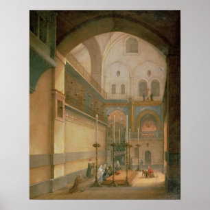 Die Grabkapelle im Auferstehungstempel Poster