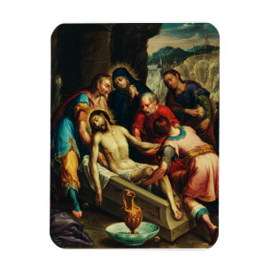 Die Grablegung Christi Juan Rodríguez Juarez Magnet
