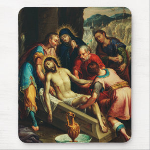 Die Grablegung Christi Juan Rodríguez Juarez Mousepad