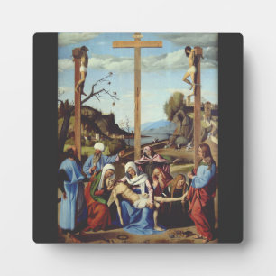 Die Grablegung Jesu Christi Heilige Ikonen Kunst Fotoplatte