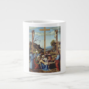 Die Grablegung Jesu Christi Heilige Ikonen Kunst Jumbo-Tasse