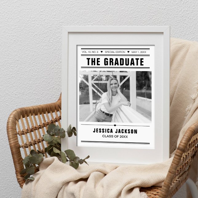 Die Graduierten-Zeitung Vorlagen Multi-Foto Poster (Von Creator hochgeladen)