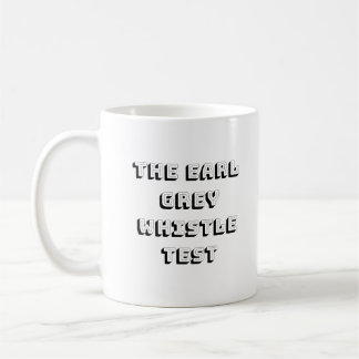 Die Graf-graue Pfeife-Test-Tasse Kaffeetasse