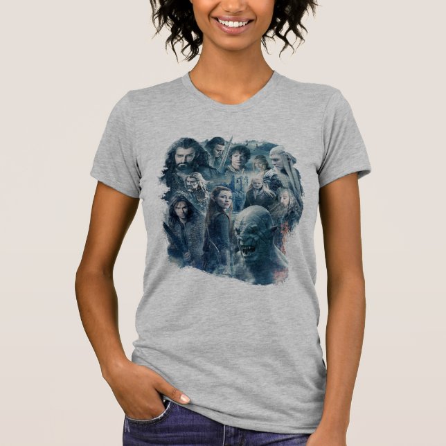 Die Grafik der fünf Armeezeichen T-Shirt (Vorderseite)