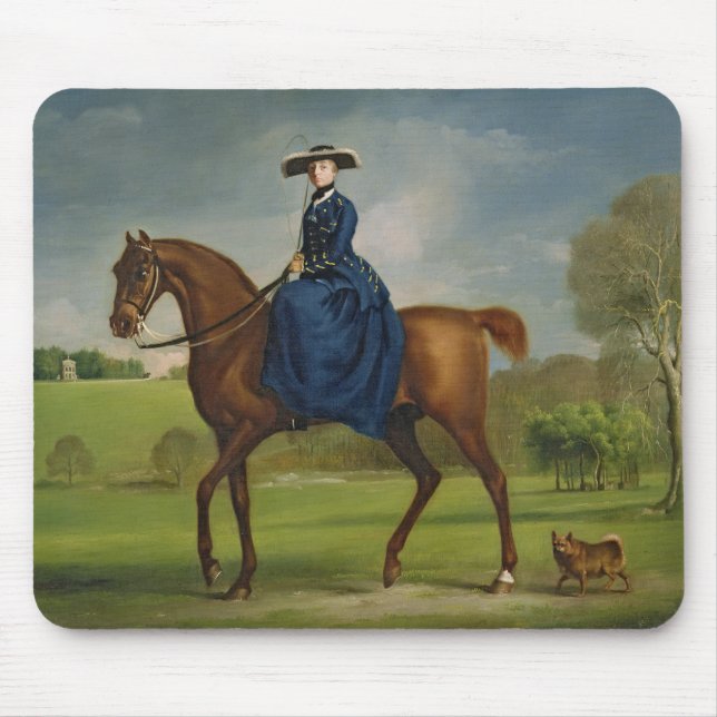 Die Gräfin von Coningsby im Kostüm des Ch Mousepad (Vorne)