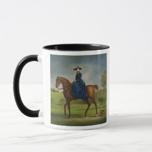 Die Gräfin von Coningsby im Kostüm des Ch Tasse