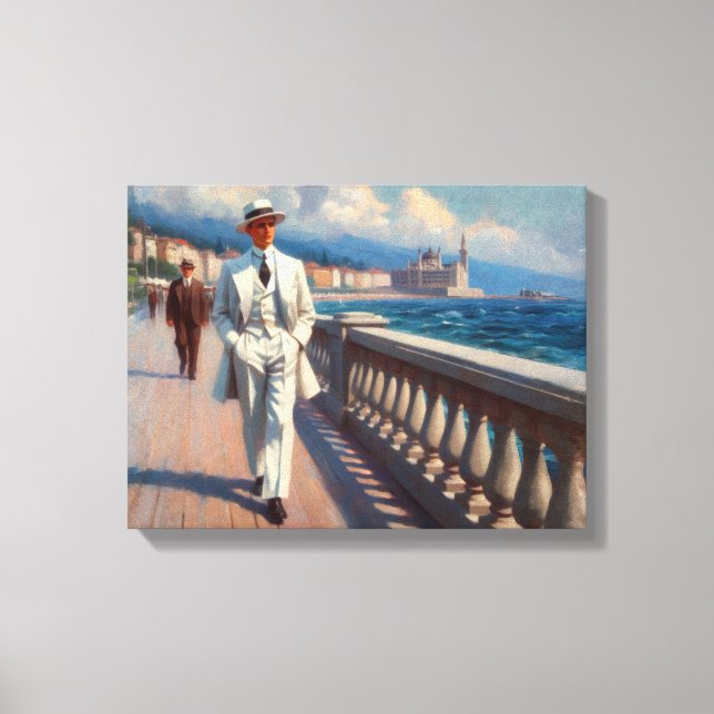 Die Grand Tour Leinwanddruck (Vorderseite)