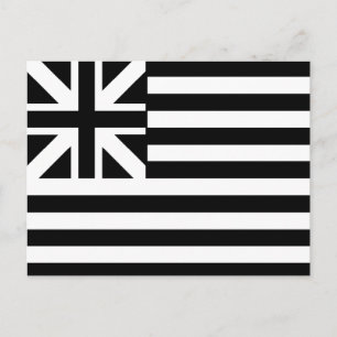Die Grand Union Flag Postkarte