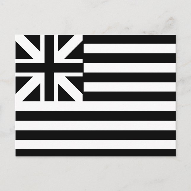 Die Grand Union Flag Postkarte (Vorderseite)
