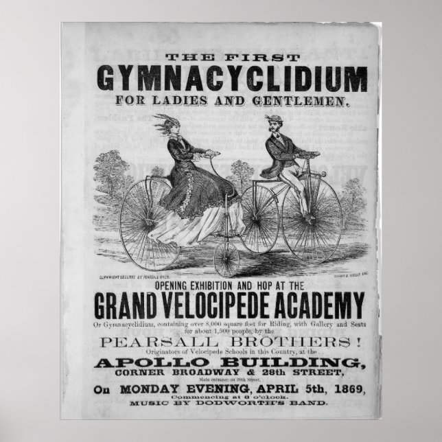 Die Grand Velocipede Academy Poster (Vorne)