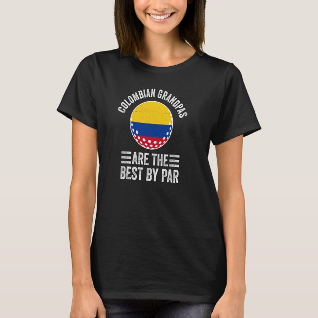 Die Grandpas Kolumbiens sind die besten Par Golf G T-Shirt (Vorderseite)