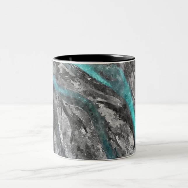 Die Granite und die türkisfarbene Tasse (Mittel)