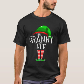 Die Granny Elf Gruppe passt zu Weihnachtsgif der F T-Shirt