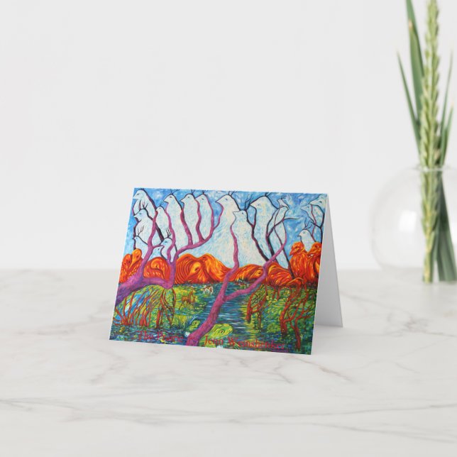 Die Grasland ANMERKUNGS-KARTE Karte (Vorderseite)