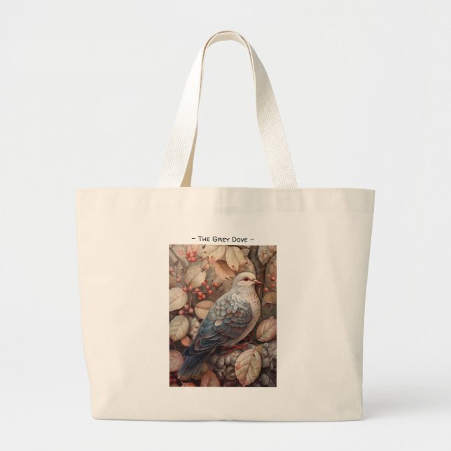 Die graue Dove Tote Tasche (Vorne)