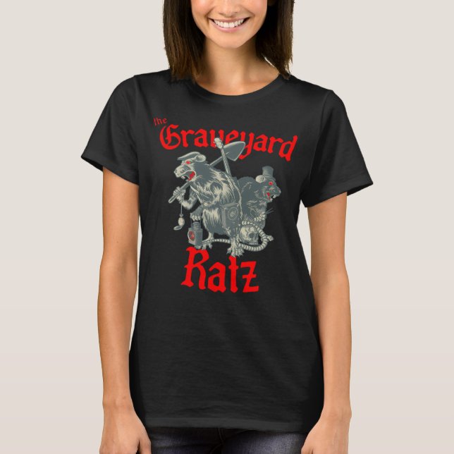 Die Graveyard Ratz  T-Shirt (Vorderseite)