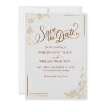 Die Gravur der goldenen Blumenhochzeit spart das D
