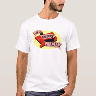 Die Great Danbury Staat Fair RETRO 1-seitige T-Shi T-Shirt