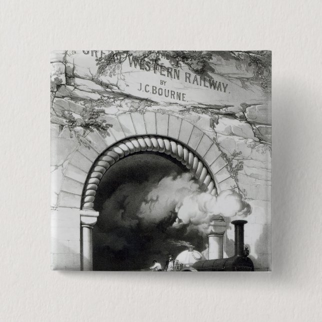 Die Great Western Eisenbahn, 1846 Button (Vorderseite)