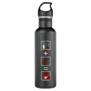 Die grelle   grelle Gleichung Edelstahlflasche