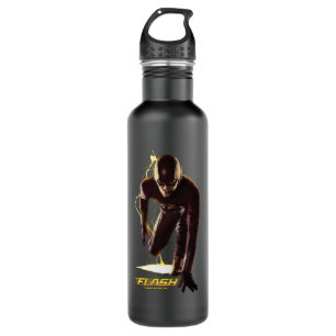 Die grellen   sprinten Anfangsposition Edelstahlflasche