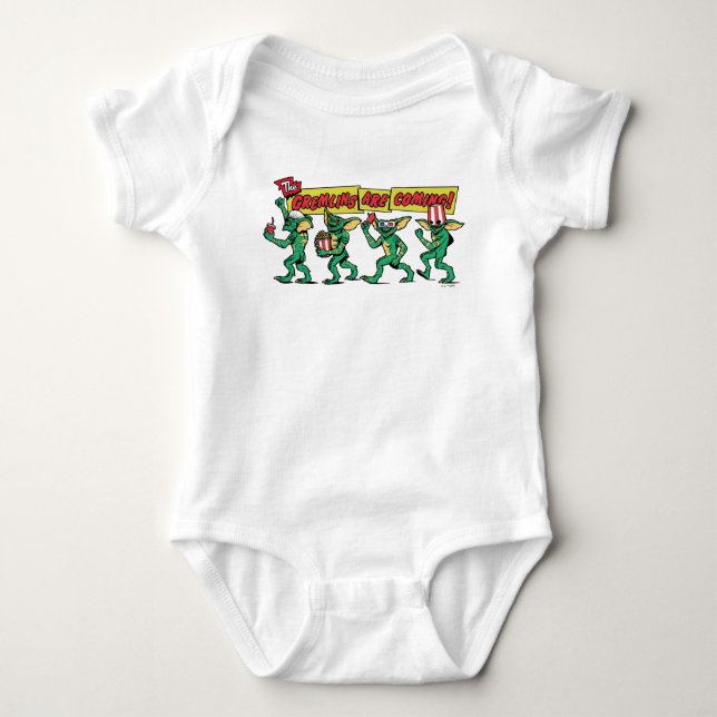 Die Gremlins™ kommen Baby Strampler (Vorderseite)