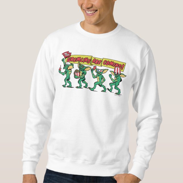 Die Gremlins™ kommen Sweatshirt (Vorderseite)