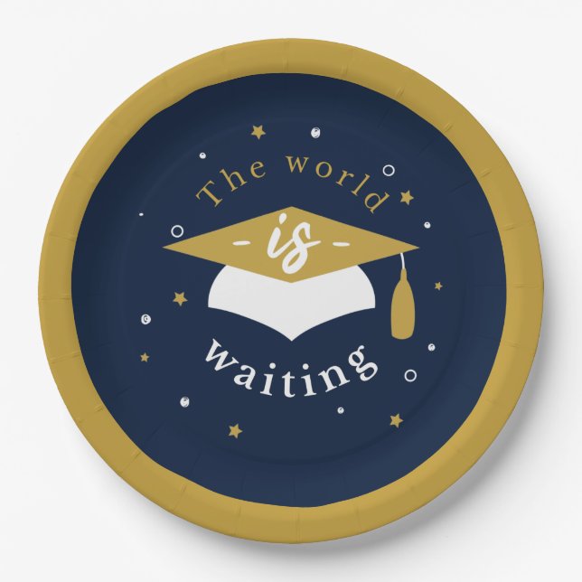 Die Grenzen des Party 2025 im Abschluss Skys The L Pappteller (Vorderseite)