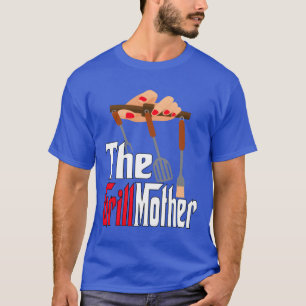 DIE GRILLMUTTER Lustige Grill BBQ Frauen Mama Mutt T-Shirt