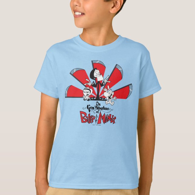 Die grimmigen Abenteuer von Billy & Mandy Scythes  T-Shirt (Vorderseite)
