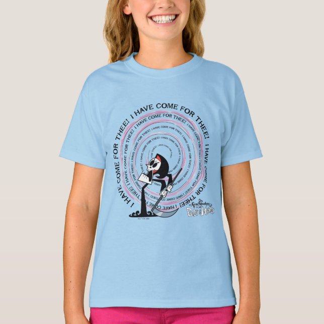 Die grimmigen Abenteuer von Billy & Mandy - Sensen T-Shirt (Vorderseite)