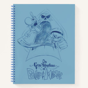 Die grimmigen Abenteuer von Billy & Mandy Sketch A Notizbuch