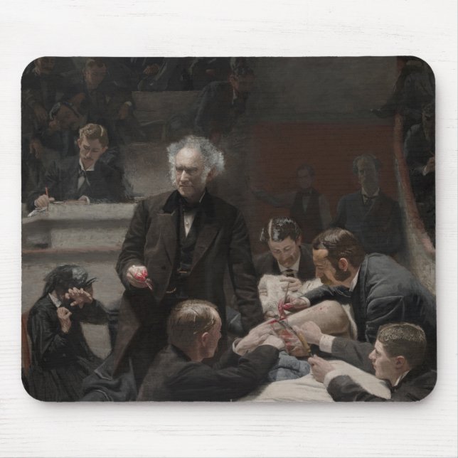 Die grobe Klinik durch Thomas Eakins Mousepad (Vorne)
