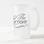 Die Groom Honeymoon Bierblume Tasse Black<br><div class="desc">Hochzeitsthemen,  die von Umua entworfen wurden. Gedruckt und ausgeliefert von Zazzle oder ihren Partnern.</div>