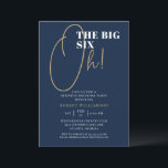 Die große 60. Überraschung Blauer Geburtstag Einla Einladung<br><div class="desc">Blue The Big 60. Überraschung Geburtstag Einladung Ihre Gäste werden wissen,  dass dies ein besonderes Party sein wird,  wenn Sie sich diese Einladung ansehen! Dieses Design hat einen blauen Hintergrund und lustige Typografie.</div>