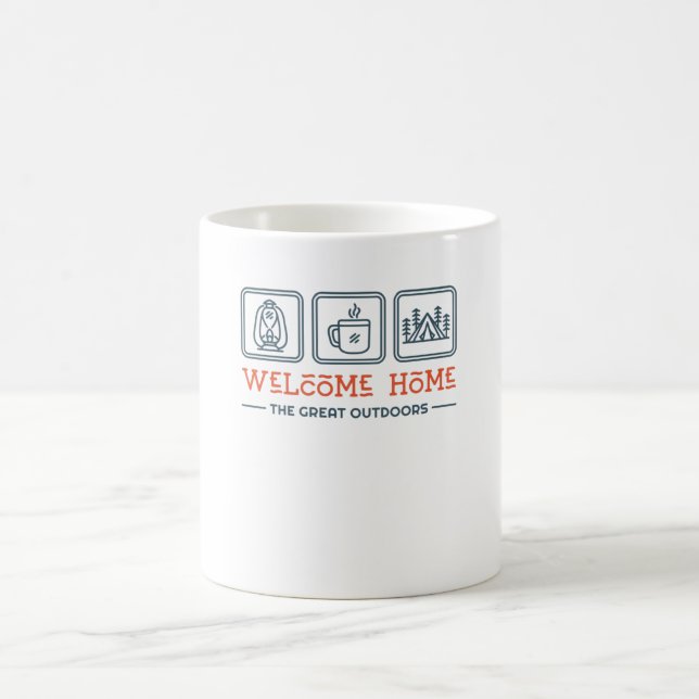 Die große Außenanlage Kaffeetasse (Mittel)