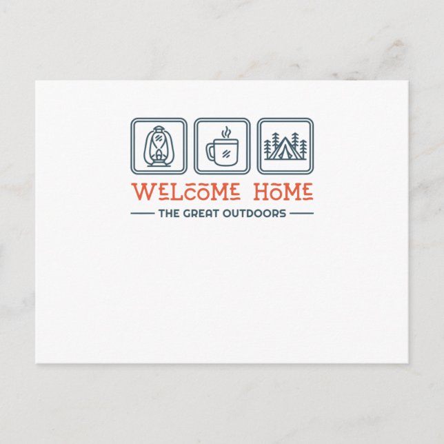 Die große Außenanlage Postkarte (Vorderseite)