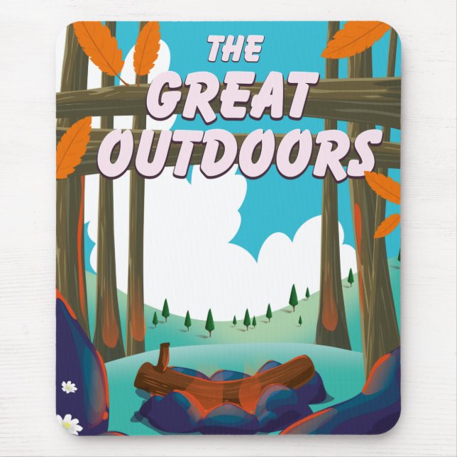 Die große Außenwelt! Mousepad (Vorne)