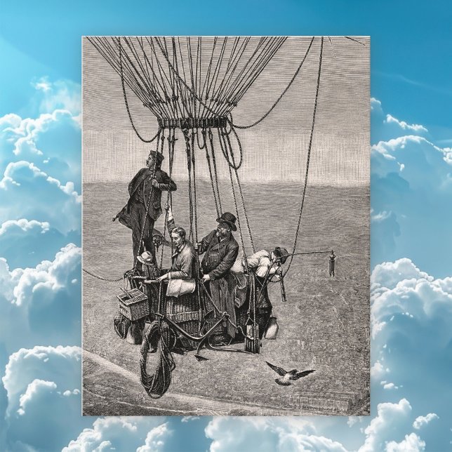 Die große Balonabenteuer-Postkarte Postkarte (Von Creator hochgeladen)