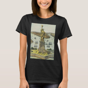 Die große Bartholdi-Statue, Freiheitsstatue T-Shirt