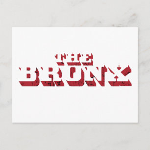 Die große Briefkarte der Bronx Postkarte