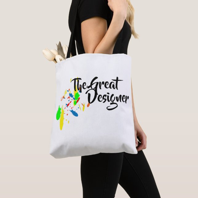 Die große Designer-Schultertasche Tasche (Von Nahem)