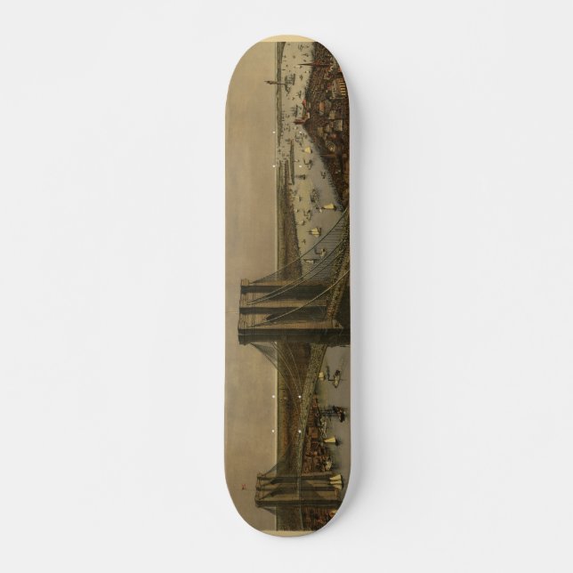 Die große East River Hängebrücke Skateboard (Vorne)