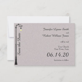 Die große einfache Hochzeit rettet das Datum Save The Date