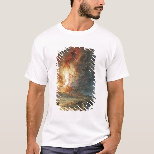 Die große Eruption vom Vesuv T-Shirt (Vorderseite)