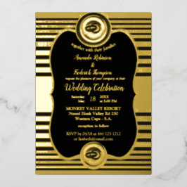 Die große Gatsby-Inspiration Folieneinladung