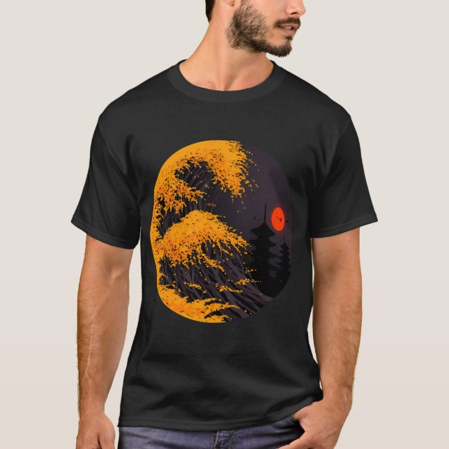 Die große Herbstwelle T-Shirt (Vorderseite)