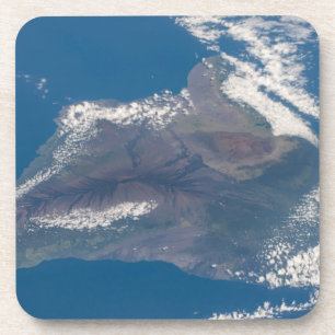 Die große Insel Hawaii und ihre Berge Getränkeuntersetzer