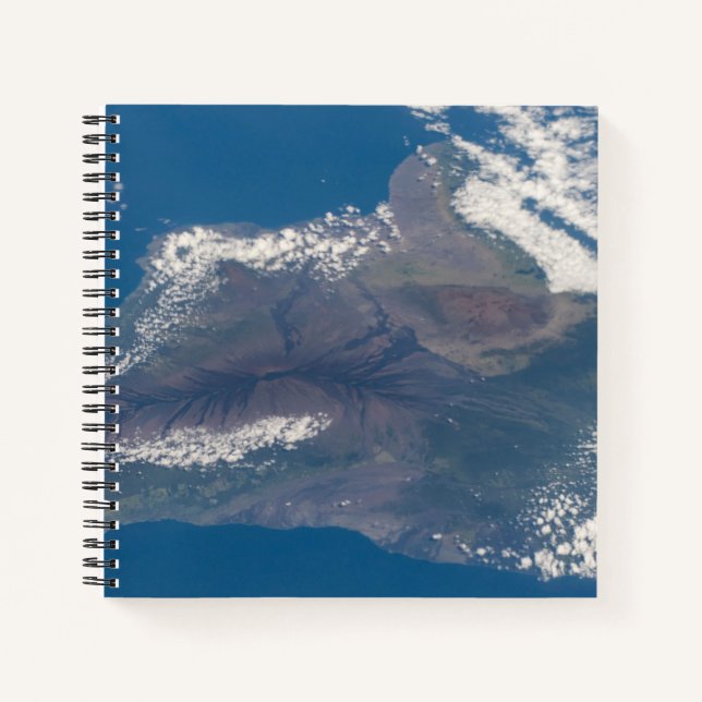 Die große Insel Hawaii und ihre Berge Notizbuch (Vorderseite)